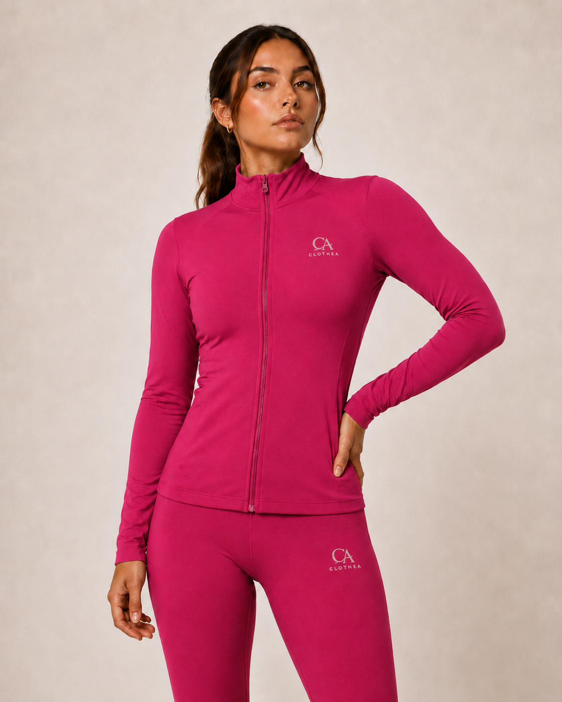 Tutina da palestra con tessuto tecnico ad alta elasticità, set da 4pcs  - Clothea
