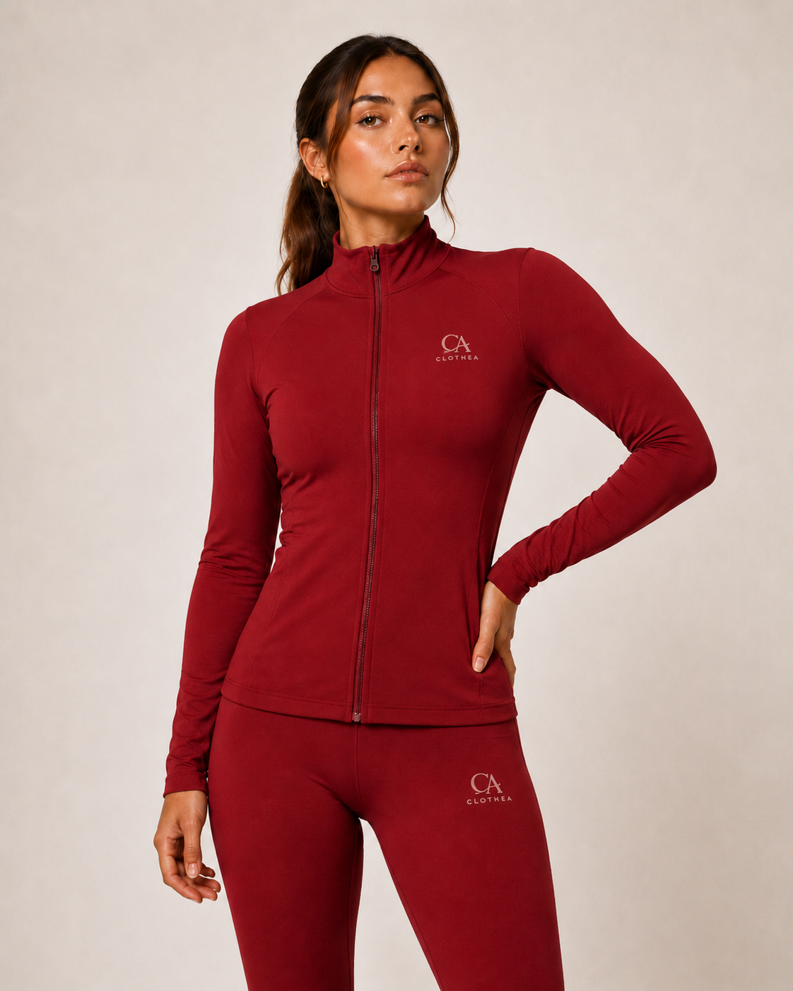 Tutina da palestra con tessuto tecnico ad alta elasticità, set da 4pcs  - Clothea